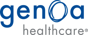 Genoa logo for on-site pharmacy at CODAC.